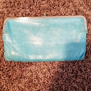 Teal Hobo wallet